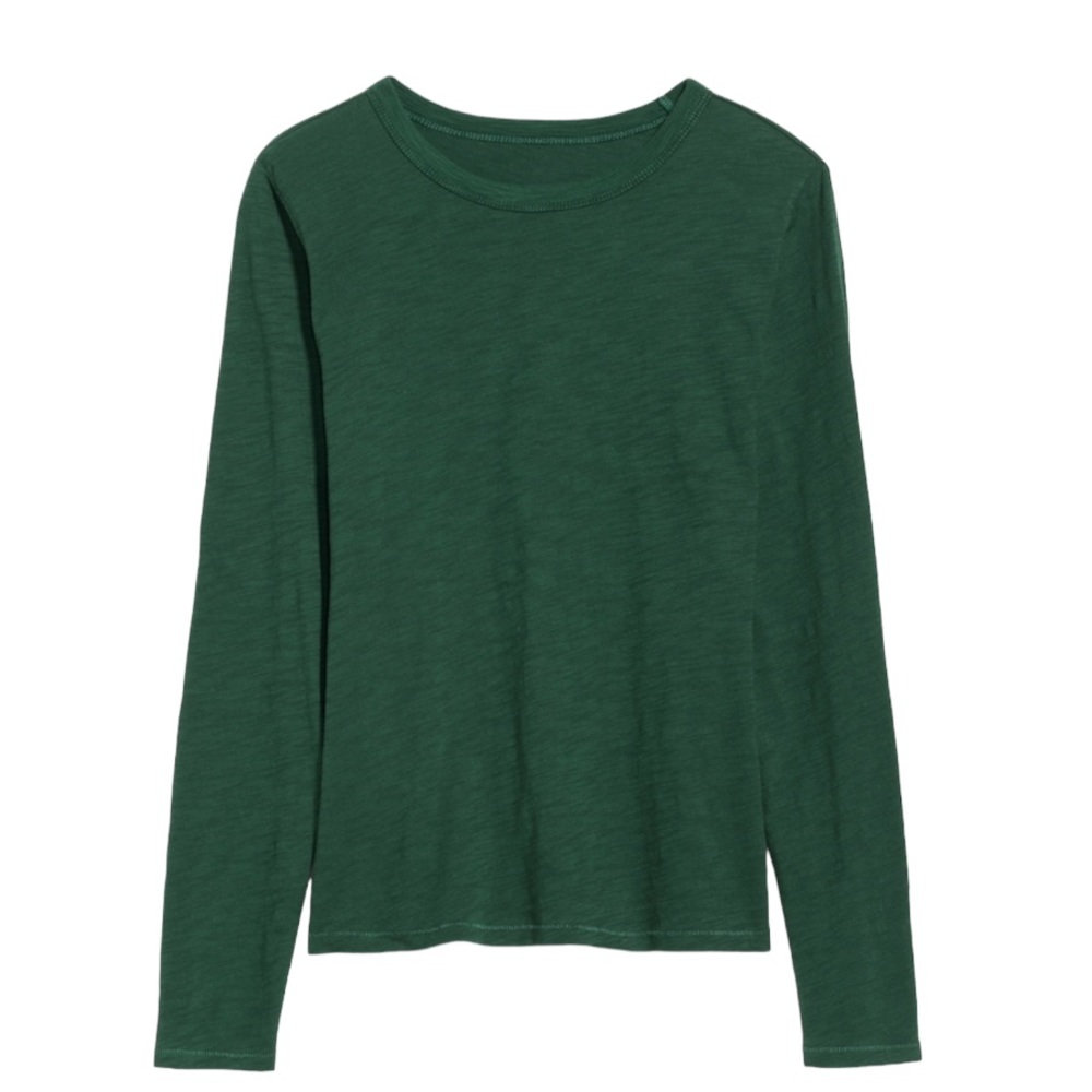 Beautiful Old Navy Green Long Sleeve Top size medium